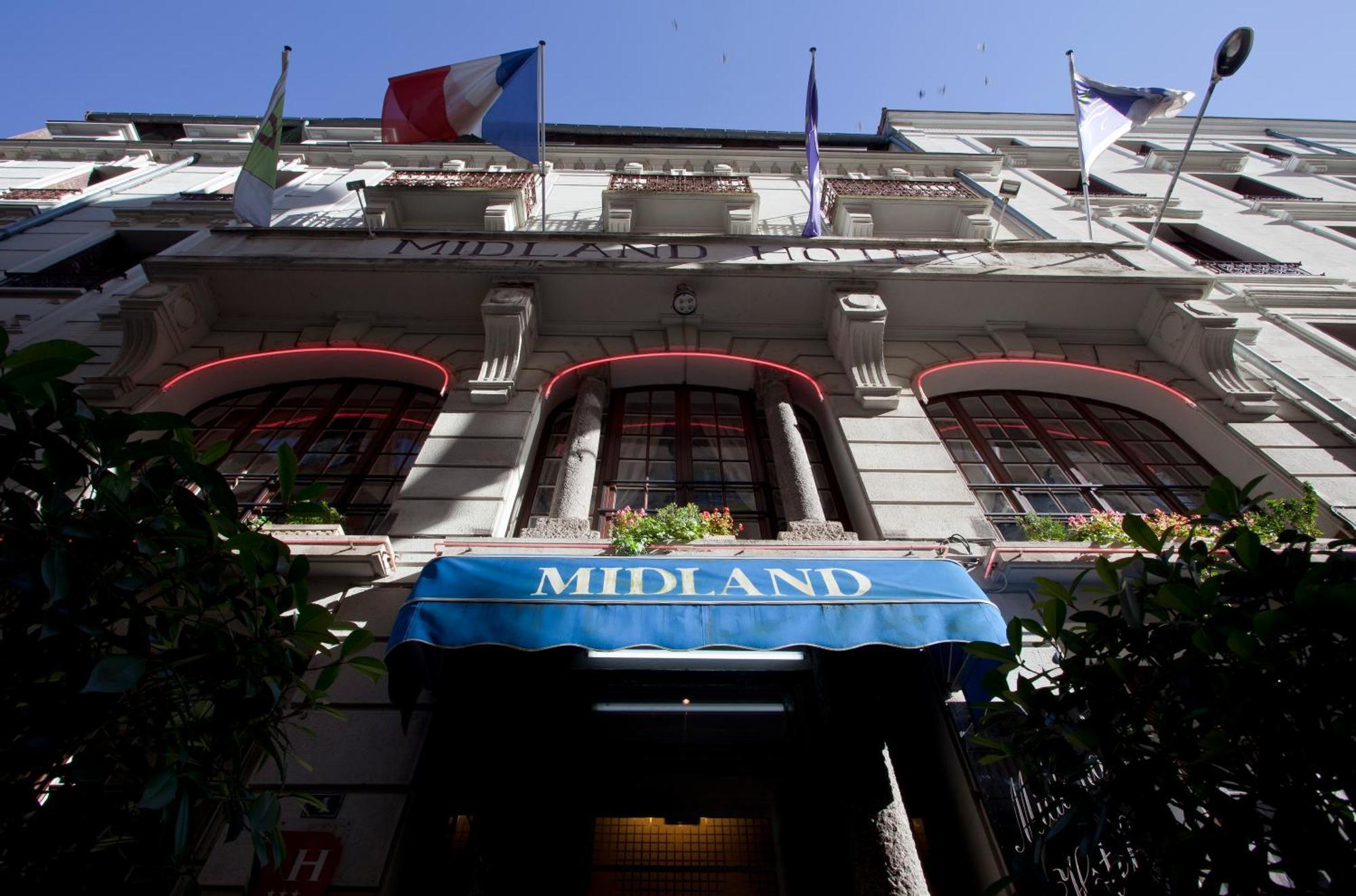 Готель Logis Le Midland Віші Екстер'єр фото